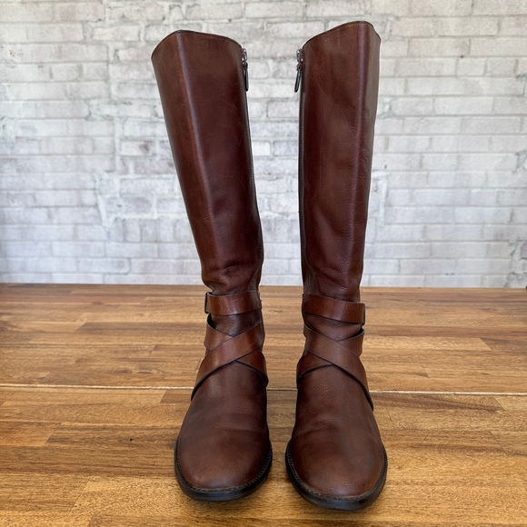 Cole Hann Petra Belt Riding Boot - Picture 4 of 15